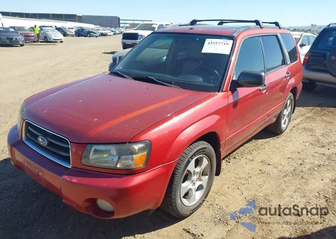 2004 Subaru Forester 2.5Xs из США, поврежденный, VIN JF1SG65664H710313